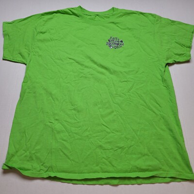 Buttonwood Pennsylvania T-Shirt Mens XL High Vis Green Beer ÷74