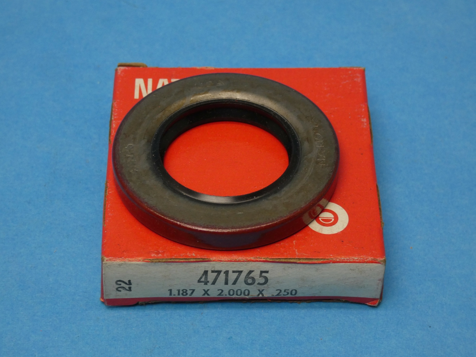 National 471765 Oil Seal 1.187" ID 2.00" OD 0.250 W NIB | eBay