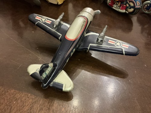 1950’S VINTAGE CRAGSTAN USAF F80 FRICTION PLANE IN EXCELLENT CONDITION! WORKS! - Picture 5 of 6