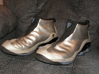 NIKE Shox VC 1 2002 - 9.5 302277 001 Silver/Black/Blue/Grey