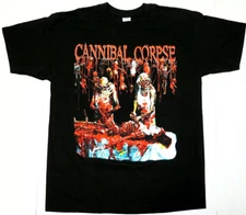 Cannibal Corpse T-shirt Death Metal Tee Men's 100% Cotton Black New