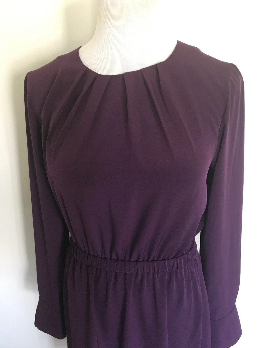 H and m purple deals dress