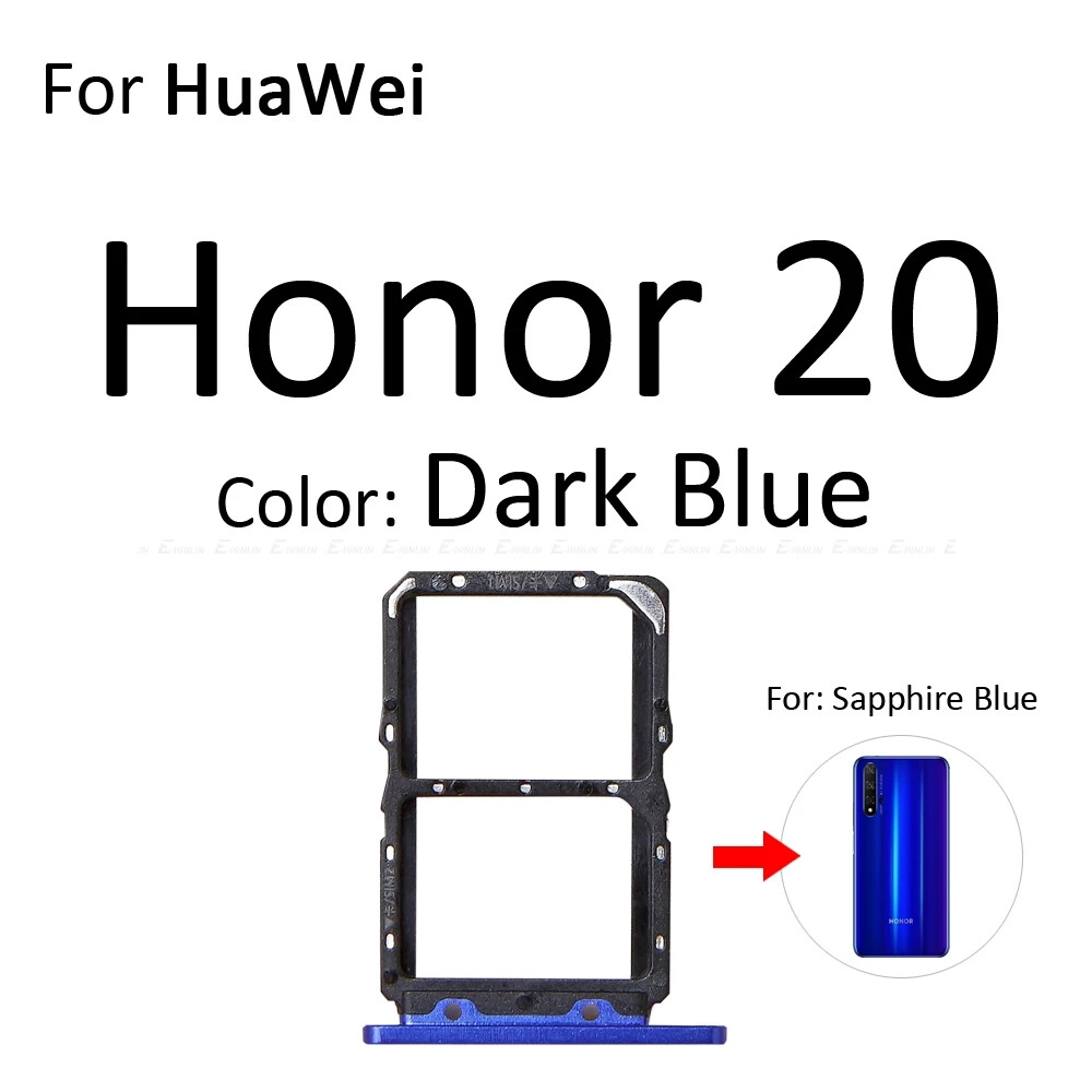 For HuaWei Honor View 20 Pro Lite 20i Sim Card Board Micro SD Card