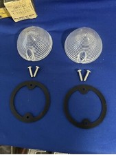 1958 1959 Gmc Truck Park Light Bee Hive Lenses Pair New With Gaskets Suburban