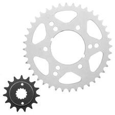 Front & Rear Sprockets for Kawasaki ZX-6R ZX-6Rr Ninja ZX600 ZX636 1998-2004