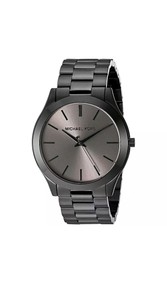Michael Kors MK8507 Slim Runway Black IP Mens Watch 796483272835 | eBay