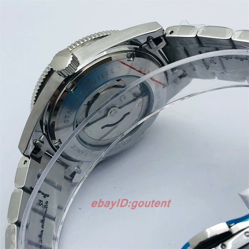 41mm CORGUET Black dial Ceramic bezel Sapphire Exhibition Automatic mens Watch 1 - Picture 6 of 6