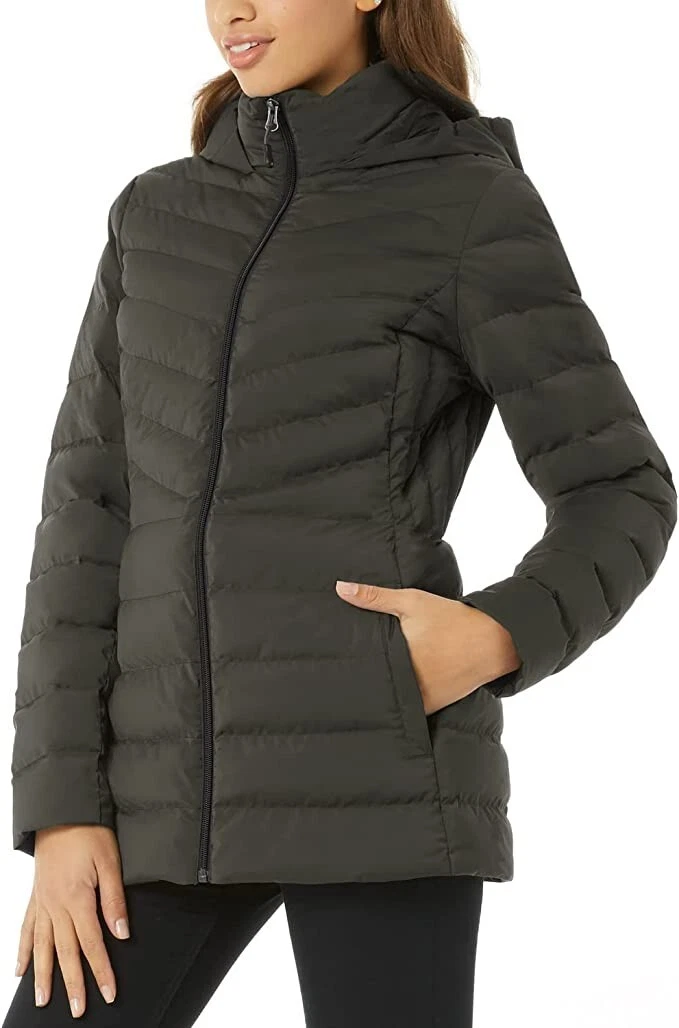 32 degrees heat packable hooded down jacket cheap