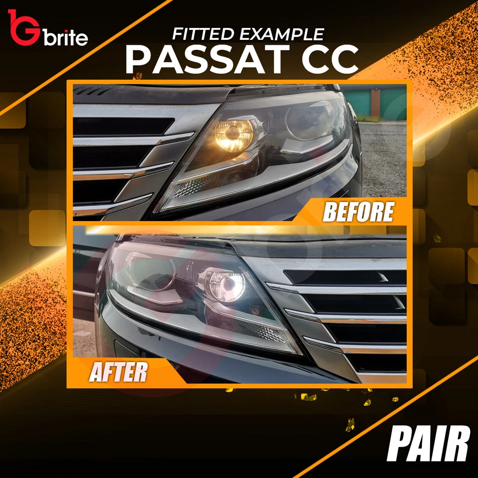 2x Passat B7 PW24W 36 SMD LED DRL Daytime Light White NEW CC XENON - Image 4 of 4