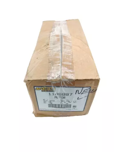 Genteq FAST 1185887 Motor 1 HP 120/240V 60/50Hz 12.8/9.1A 1050 RPM 5SEA39RL NEW
