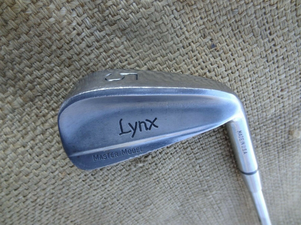 Lynx MASTER MODEL USA #5,7,PW Iron Options ⛳ Steel ⛳ YOU
