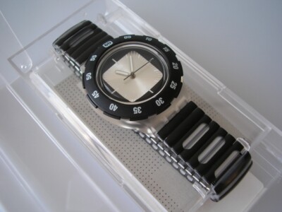 SWATCH SCUBA-FLEX SILVER EXIT - NEUWARE -L-