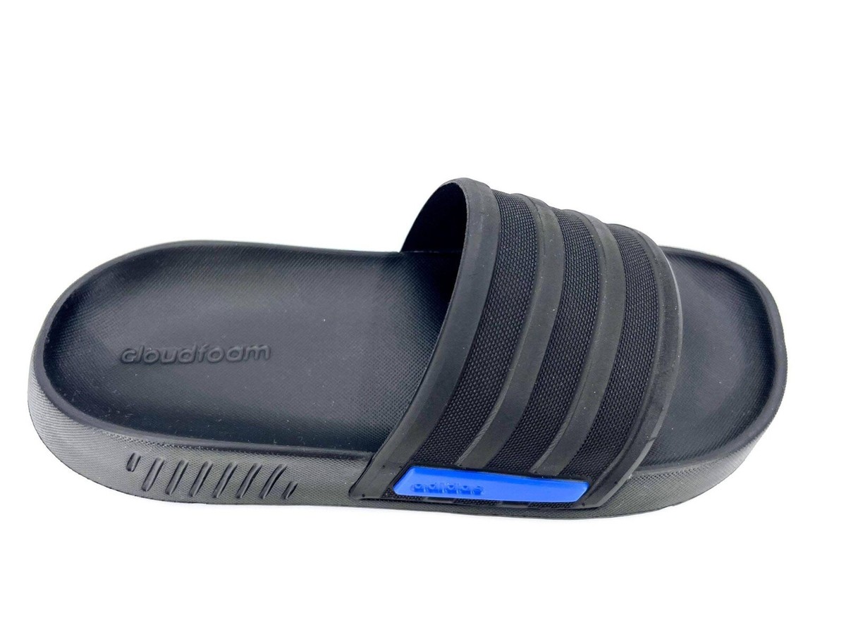 adidas Unisex Racer TR Slides Black/Blue Adidas TR Racer Slides / Sandal G58171 Men main image 2