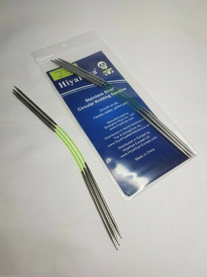 HiyaHiya Acciaio Inox Flyers Circolare Lavoro a Maglia Aghi, 2 - 3.5 MM, 20 CM - Immagine 4 di 4