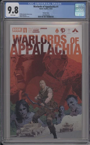 WARLORDS OF APPALACHIA #1 - CGC 9.8 - ROBERT SAMMELIN VARIANT - BOOM! STUDIOS