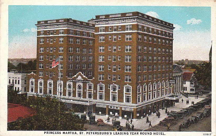Postcard Princess Martha St Petersburg Leading Year Round Hotel FL 2
