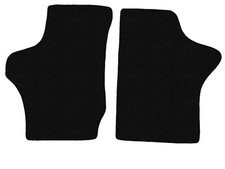 Schwarz Fußmatten Velour für Hyundai H-1 front 1999-2008 Autoteppiche, 14xRand