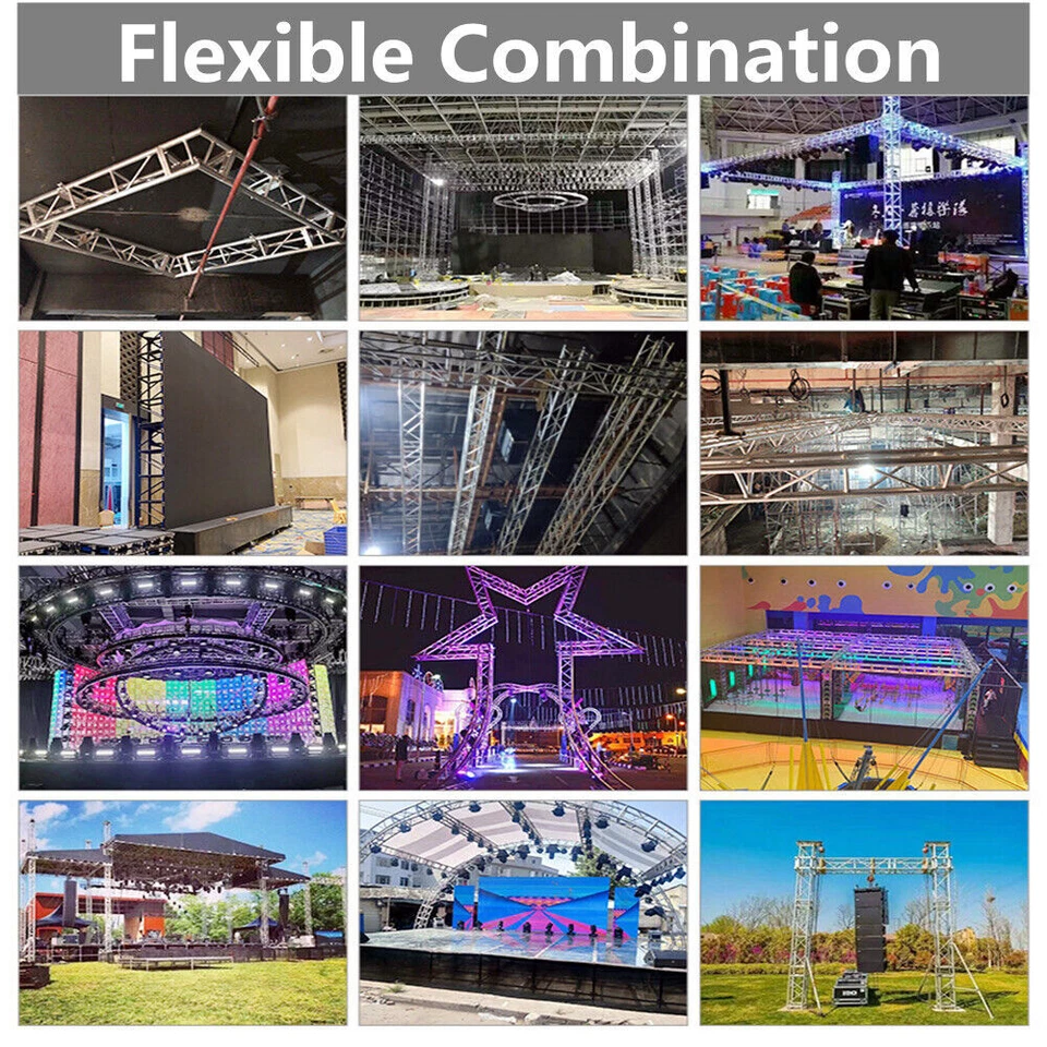 Braguero de aluminio cuadrado para DJ de 3,28/4,92/6,56 pies Foto 4 de 4