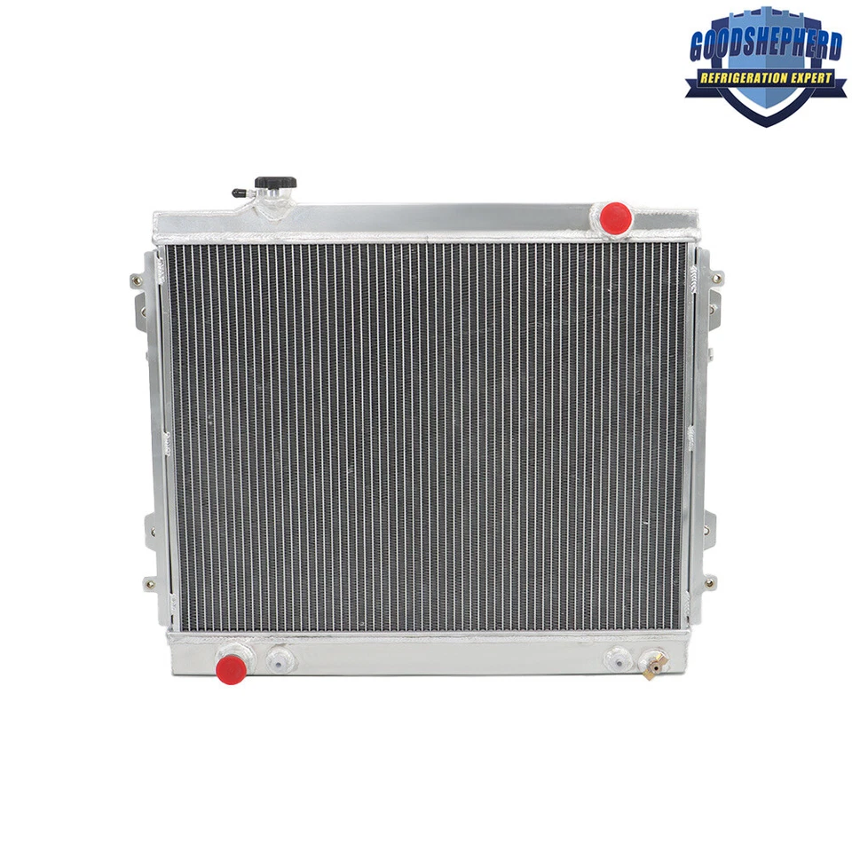 For 1995-2004 Toyota Tacoma 2.7L 3.4L Pickup 2Row Full Aluminum Cooling Radiator - Image 3 of 4