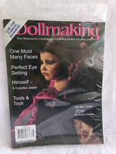 August 2001 "DollMaking" Magazine Resource for Modern Dolls