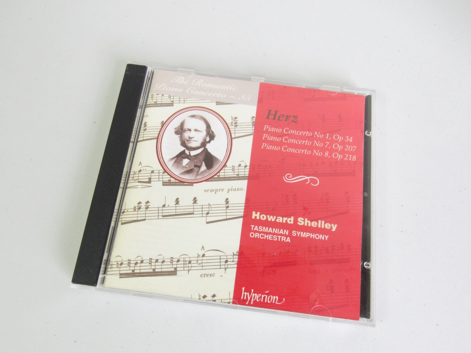 Signed Romantic Piano Concerto 3 Howard Shelly Tasmanian Symphony Orchestra