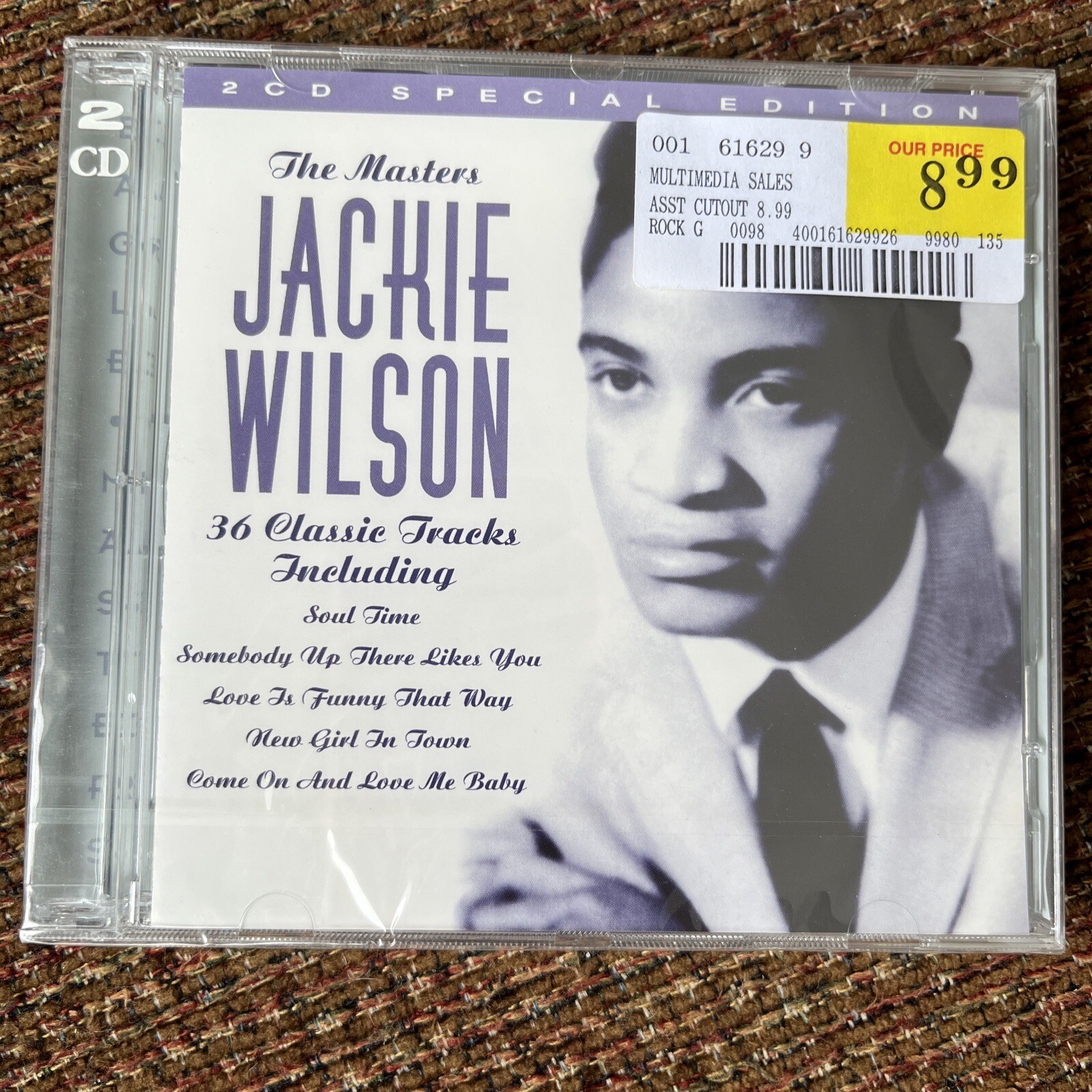 JACKIE WILSON / THE MASTERS - 36 CLASSIC TRACKS * NEW 2CD 1997 * Import