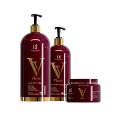 Vless Gold Professional Hair Reconstruction Deep Nutrition Kit Donna Indiana