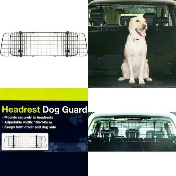 Sakura Headrest Dog Guard & Sakura Boot Liner & Bumper Protector for