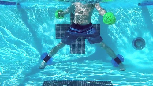 Cuchillas de resistencia Aqualogix Max terapia entrenamiento ejercicio agua fitness rehabilitación NUEVO - Imagen 3 de 6