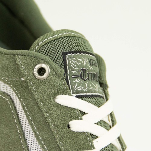 Scarpe da ginnastica Vans TNT Advanced Pro in verde UK taglia 7,8,9,10,11 - Foto 5 di 9