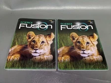Lot of 2 Science Fusion : Student Edition Interactive Worktext Grade 1 2017 (D5)