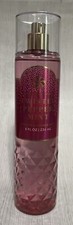 Bath and Body Works TWISTED PEPPERMINT Fine Fragrance Body MIST Spray 8 Fl Oz