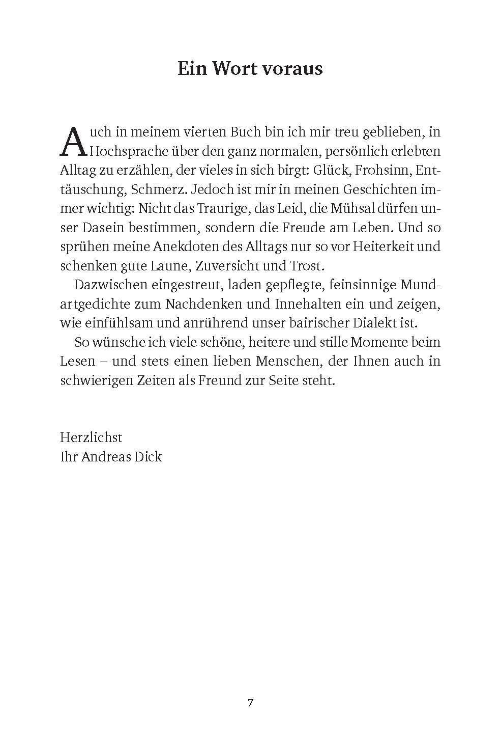 Thumbnail - Wos I Dia Wünsch, Andreas Dick