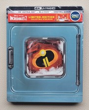 Incredibles 2 Best Buy Limited Edition Collectible Steelbook 4K Ultra HD Movie