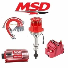 skspeed MSD 9125 EZKMSD KIT Digital 6AL/Dist/Wires/Coil Ford FE 360/390/427/428
