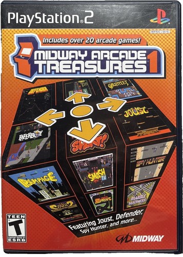 Midway Arcade Treasures 2 - Game - Sony Playstation 2 - Boxed