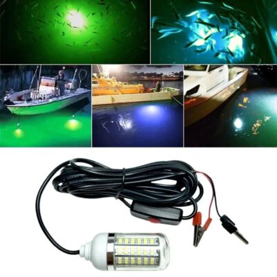 12 V LED Unterwasser Tauch Nacht Angeln Licht Ip68 Köder Fisch Finder Lampe