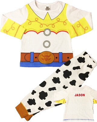 Toy Story Jessie Pyjamas Pjs Personalised with a Name