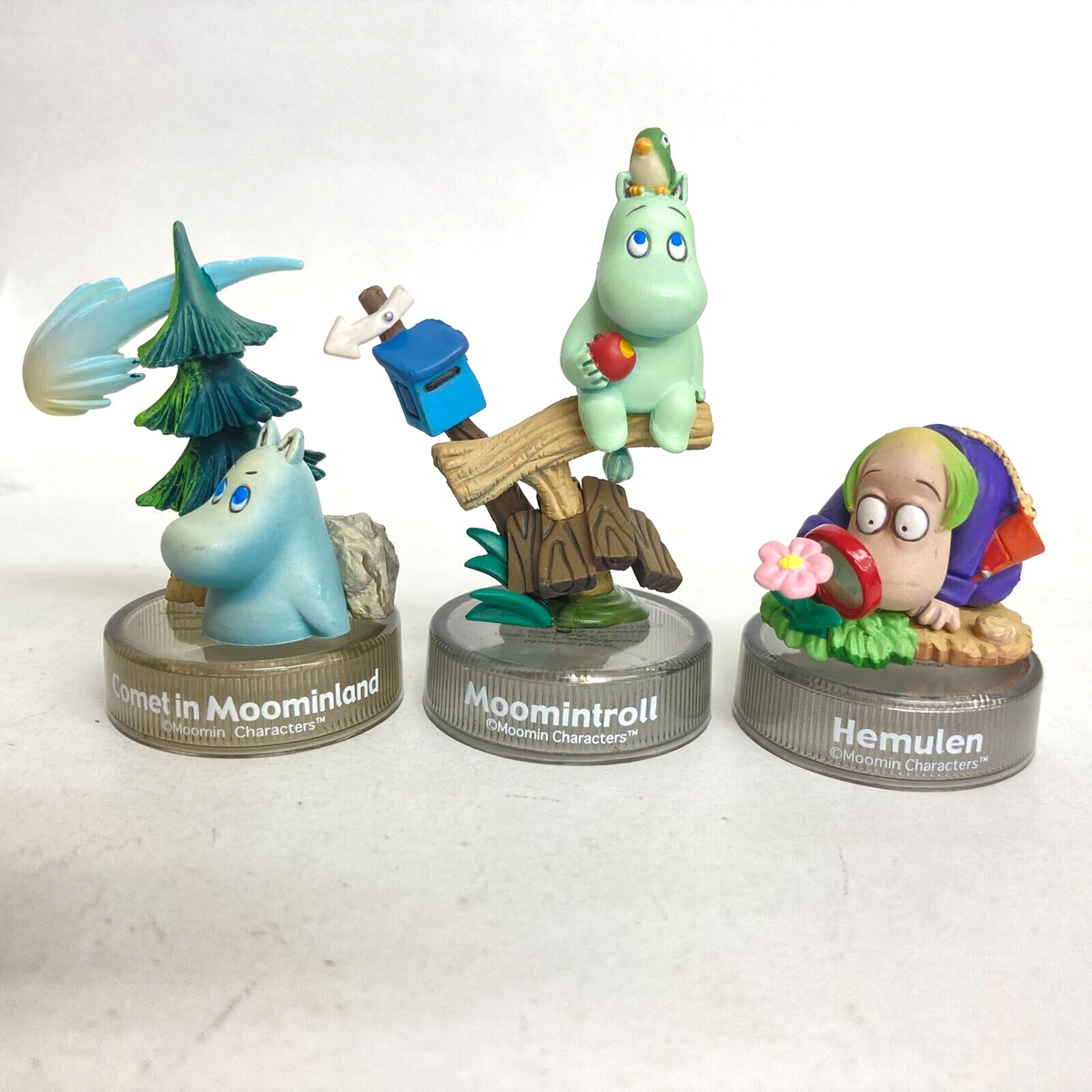 MOOMIN'S LUNCH フィギュア 5体セット Kaiyodo Moomin's Lunch The Moomins Bottle Cap Mini figure Full Set