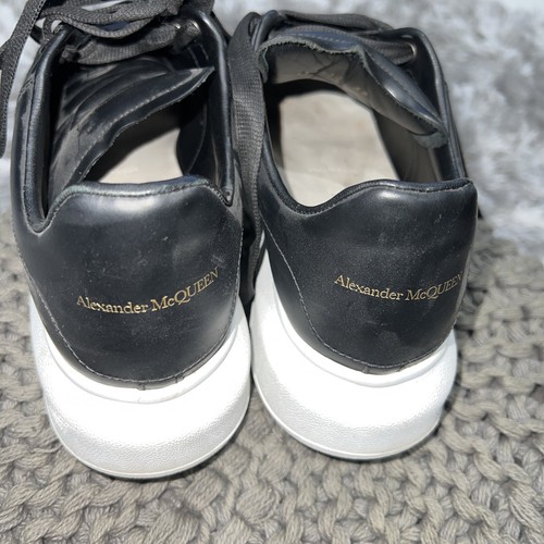 Alexander McQueen Black trainers size 5.5 39 - Picture 9 of 10