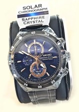 Seiko Criteria Solar Chronograph Men's Watch SSC539P1