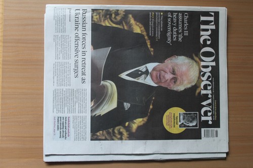 The Observer 11th Sept 2022, Queen’s Death, Charles III Assumes Sovereignty, NEW - Foto 2 di 4