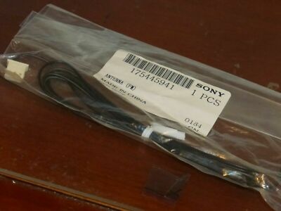 New Genuine Sony 1-754-459-41 OEM 3-pin Aerial FM Antenna for Home Audio System