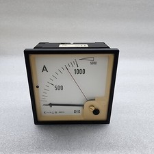 DEIF CT 1000/1A AMMETER 0-5000A
