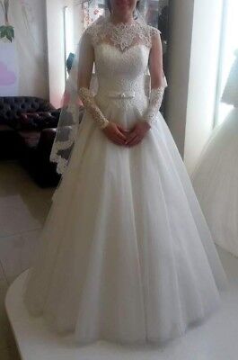 Abito Da Sposa Bianco Ebay