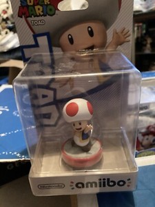 Nintendo Super Mario Bros series Toad Amiibo (Switch Wii U 3DS) New & Sealed