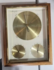 Vintage Mid Century Modern Airguide Barometer/Thermometer/Humidity  Decor 