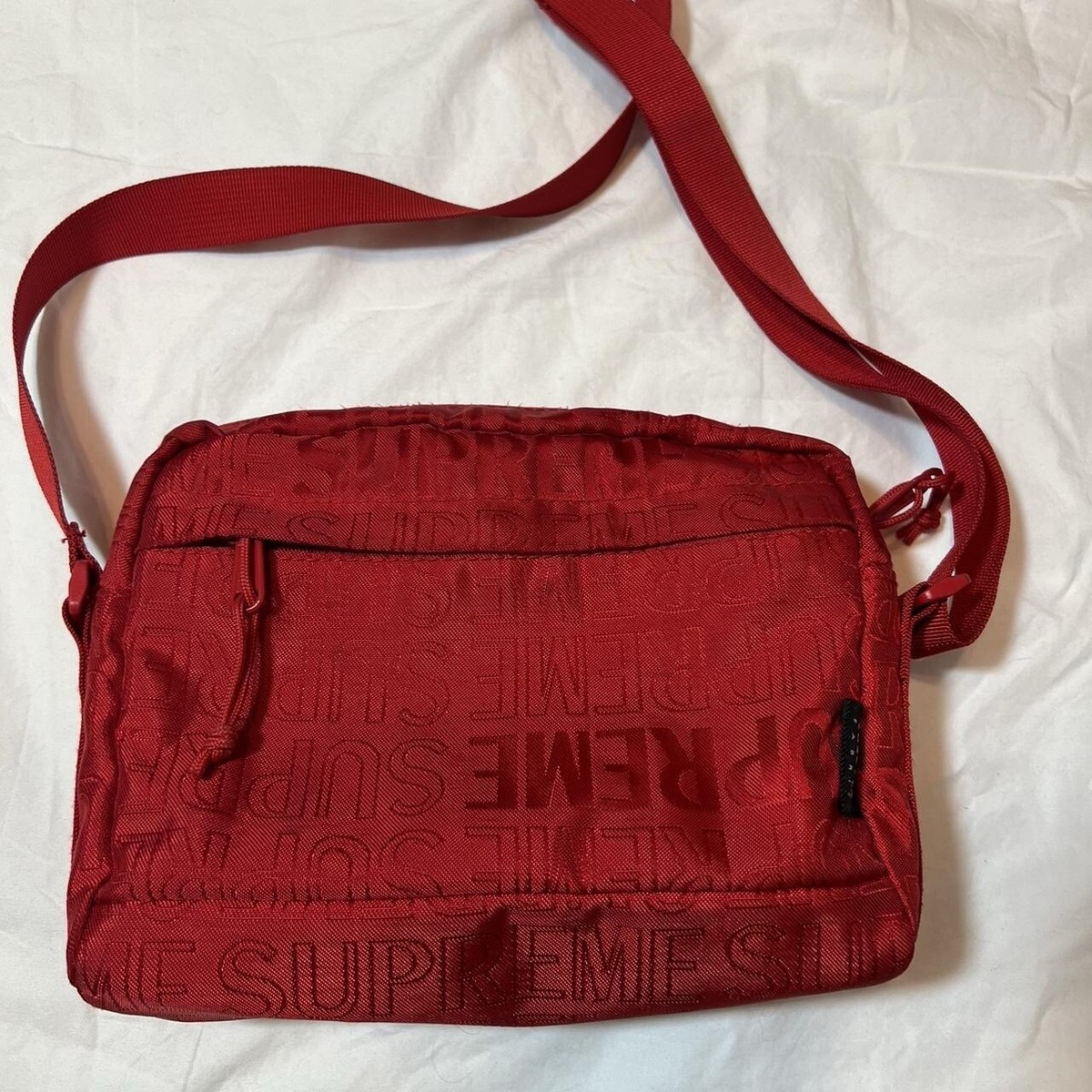 バッグ Supreme SHOULDER BAG Red SS19 Supreme Shoulder Bag (SS19) Red Men's - SS19 - US