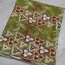 Stunning Indian Long Dupatta Sequins Scarf Beaded Georgette Veil Stole Hijab L"