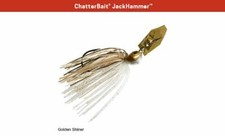 Z-Man ChatterBait JackHammer 3/8 oz - Golden Shiner - Jack Hammer Chatter Bait